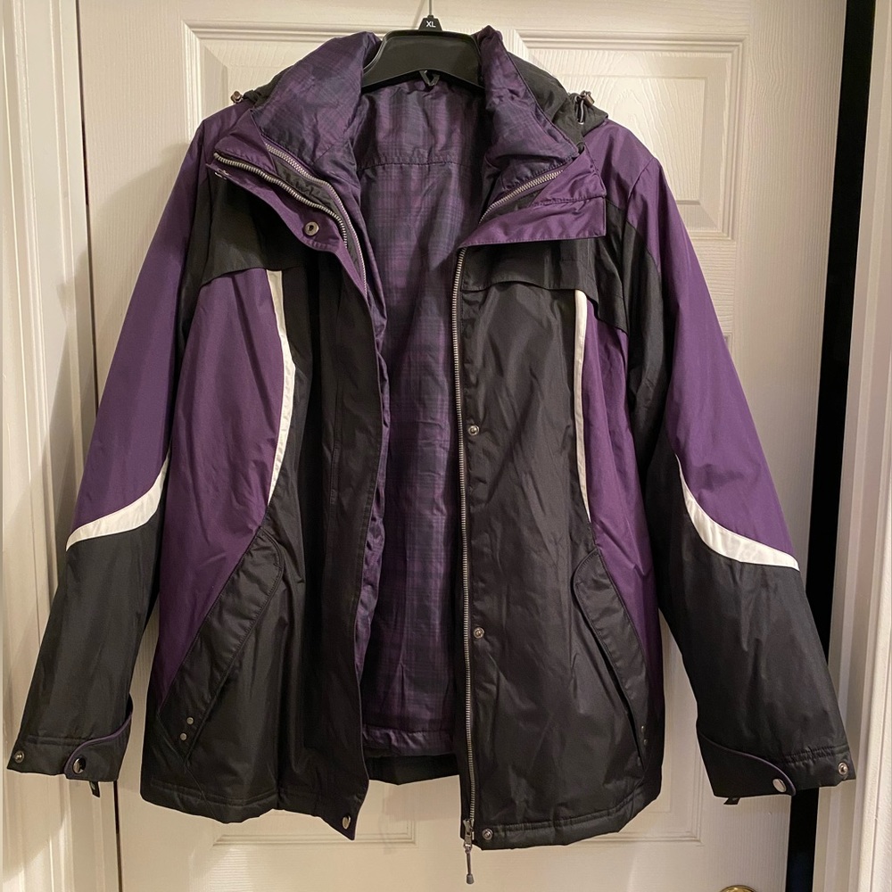 EUC St. John’s Bay Unisex 2-n-1 Jacket